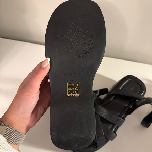 FREE PEOPLE HAZEL FLATFORM SANDALS - Picture 6 of 10